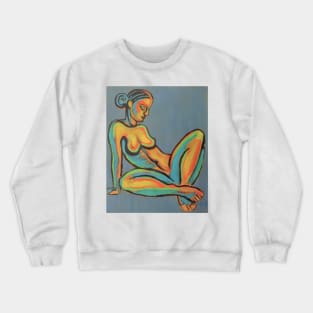 Colourful Nude 1 Crewneck Sweatshirt